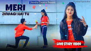 Meri Zindagi Hai Tu Full Video | Jubin Nautiyal | Cute Love Story | Jitendra Kumar & Megha |