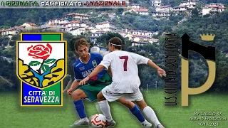 1° GIORNATA ▶ CAMPIONATO J.NAZIONALE: SERAVEZZA vs PONTEDERA, Fabio di Mauro (4K)