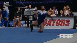 Alicia Boren (Florida) 2018 Floor vs LSU 9.9