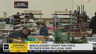 New Allegheny Co. task force to crack down on illegal guns