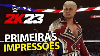 WWE 2K23 - PRIMEIRAS IMPRESSÕES - PT-BR