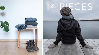 Extreme Minimalist Capsule Wardrobe for Cold Winter Climate - Sustainable Minimalism