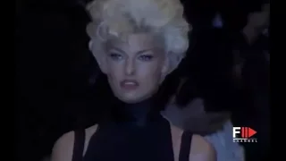 GENNY Fall 1991/1992 Milan - Fashion Channel