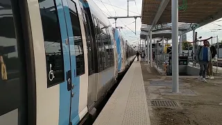 Départ d'une N.A.T à Saint denis sur la ligne h