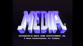 Media Home Entertainment (1989) Company Logo (VHS Capture)