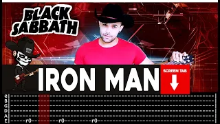 【BLACK SABBATH】[ Iron Man ] cover by Masuka | LESSON | GUITAR TAB