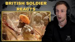 When the Valiant 21 Sikhs Battled 10,000 Men (British Soldier Reacts)