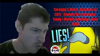 Swaggy's Here| Reacton to LIES - Among Us Animated Song | Rockit Gaming & Dan Bull