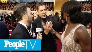 Javier Bardem On Where He & Wife Penelope Cruz Keep Their Oscars | PeopleTV | Entertainment Weekly