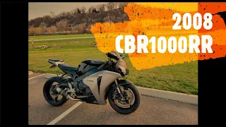 2008 Honda CBR1000RR 1st Ride, Rant & Experience.