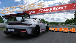 Porsche 992 GT3 RS 2023 | Nurburgring Nordschleife Lap | Assetto Corsa | 2K 60 FPS