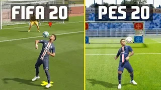 FIFA 20 vs PES 20 SKILL MOVES COMPARISON