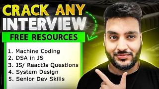 Episode 2: Only Frontend Interview Resources you need to get a Gauranteed Job🤯 | JS/ReactJs