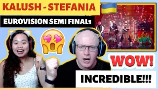 Kalush Orchestra Stefania Reaction - LIVE - Ukraine - First Semi-Final - Eurovision 2022🇺🇦