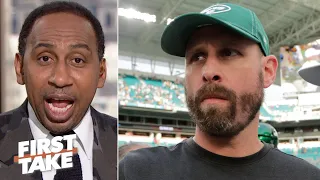 Adam Gase is a waste of time and should be fired, period! - Stephen A. | First Take