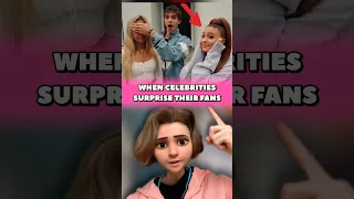 WHEN CELEBRITIES SURPRISE THEIR FANS 🫶🏻 #celebrities