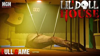 Lil Doll House | Full Game | SAW inspired Horror Escape Game | Gameplay Walkthrough No Commentary