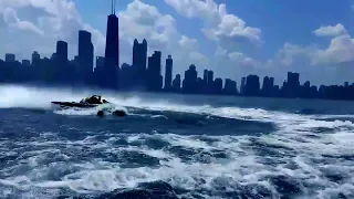 Sea-Doo GTR 230 FULL Throttle, Lake Michigan, Chicago, IL.