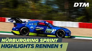 Turbulentes Rennen mit drei Restarts | Highlights Rennen 1 | DTM Nürburgring Sprint 2020