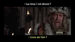 FRENCH LESSON - learn french with movies ( french + english subtitles )  CONAN the Barbarian part5
