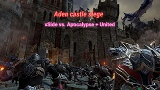 [Lineage 2 Revolution] 26.03.2024 Aden castle siege xSide vs. United + Apocalypse
