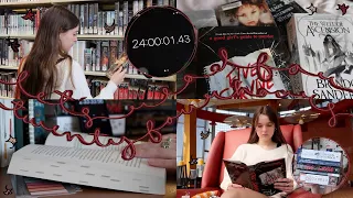 24 HOUR READATHON | how many books can i read in 24 hours??🕰️