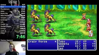 Final Fantasy 1 - Speedrun Any% GBA - PB (3:02:54)