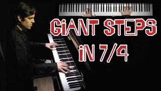 John Coltrane's "Giant Steps" jazz piano improvisation in 7/4 by Jacob Koller