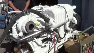 Cummins Marine QSC 600 Engine Test for PWE USA