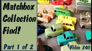 1950’s Lesney Matchbox Collection Found!  - Part 1 of 2 – Video #341