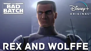 Rex Finds Wolffe Working for the Empire | Star Wars The Bad Batch | Season 3 Episode 7 | Disney+