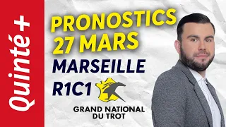 PRONOSTICS QUINTÉ+ 27 MARS 2024 - 2ÈME ÉTAPE DU GNT (R1C1) | Faites le papier avec Maxime Bourrat