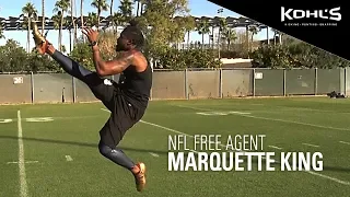 Marquette King | Free Agent | 2019 Kohl's Kicking Winter Workout