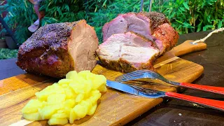 Salzbraten a la BBQ aus Franken, so lecker und so einfach.