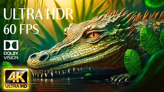 4K HDR 60fps Dolby Vision with Animal Sounds & Relaxing Music (Colorful Dynamic) #12