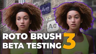 Roto Brush 3 Challenge: After Effects Rotoscoping Test | Roto Brush 3 (Beta) vs Roto Brush 2 (2023)