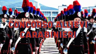 CONCORSO ALLIEVI CARABINIERI - La MIA Esperienza