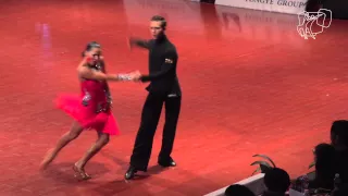 Kiselev - Kiseleva, RUS | 2014 GrandSlam Final LAT R1 S | DanceSport Total
