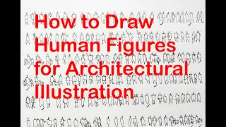 How to Draw Human Figures for Architecture