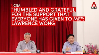 PAP's Lawrence Wong on seeking a mandate from people of Singapore