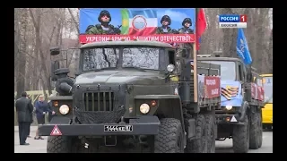 Колонна Победы проедет по всем городам и районам. 25.04.2018