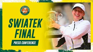 Swiatek post-final press conference | Roland-Garros 2023