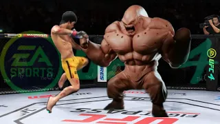 UFC4 Bruce Lee vs. Monster Shitake EA Sports UFC 4