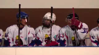 Зареченские пожарные скрестили хоккейные клюшки