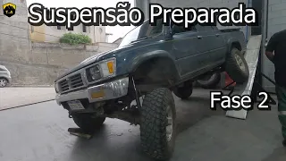 Toyota 1995 Preparando a Suspensão - A Cabrita - Fase 2