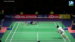 SUPER SMASH MATCH | Lee Zii Jia vs Chou Tien Chen | Shuttle Amazing