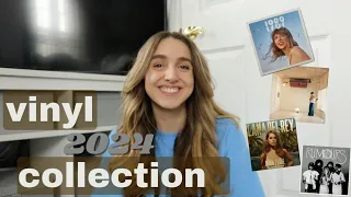 my 2024 vinyl collection! taylor swift, lana del rey + more!!!