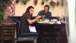 Harry Styles Has a Power Lunch With Cindy Crawford and Rande Gerber