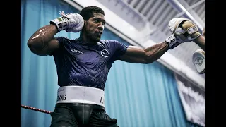 Anthony Joshua in training camp for Andy Ruiz rematch