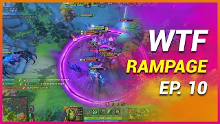 Dota 2 WTF Rampage Moments 2022 #10